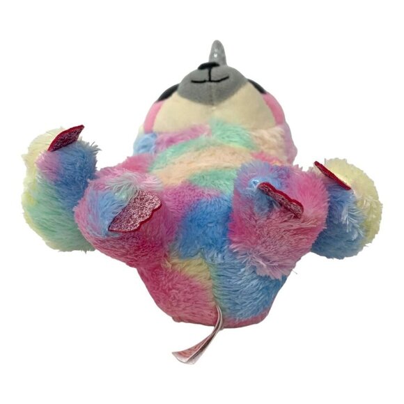TY Beanie Boos COOPER Unicorn Sloth Glitter Eyes 6 in Boo Toy Plush Rainbow - Picture 6 of 7